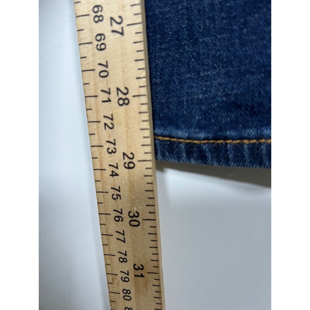 Old Navy Mens Boot-Cut Jeans Built-In Flex Blue 36x30 - Picture 6 of 8